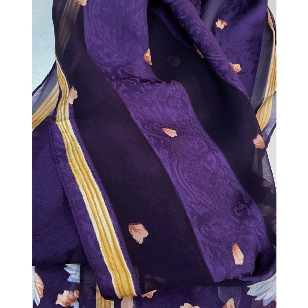 Anne Klein vintage silk scarf - Picture 8 of 12